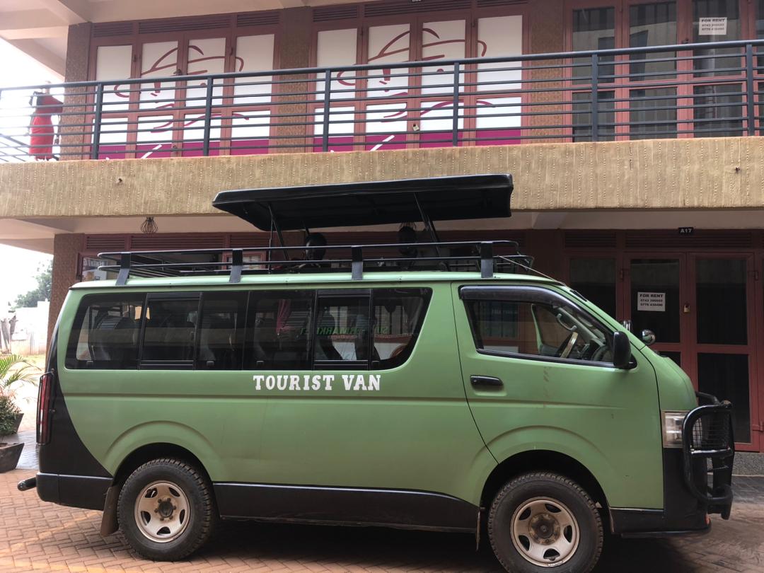 self drive Tanzania - van